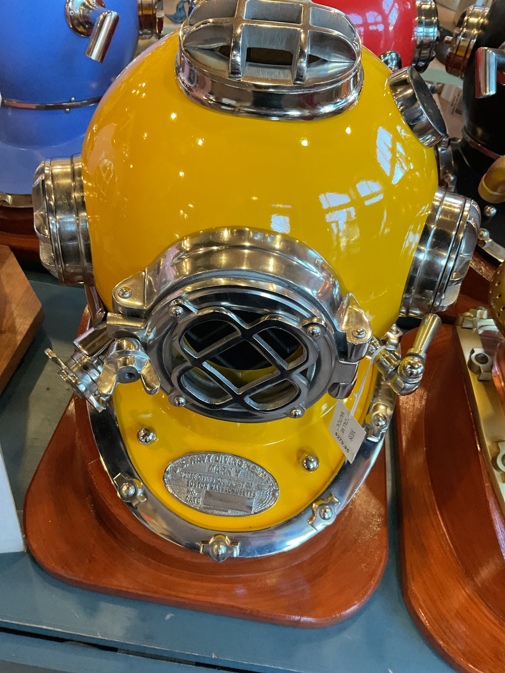 Divers Helmet Yellow