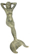 Giant Sitting Mermaid - Gold