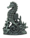 Seahorse Door Stop - Verdigris (pkg. 2)
