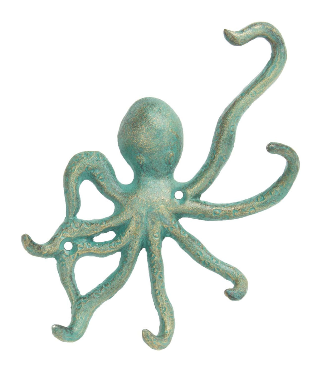 Octopus Hook - Verdigris