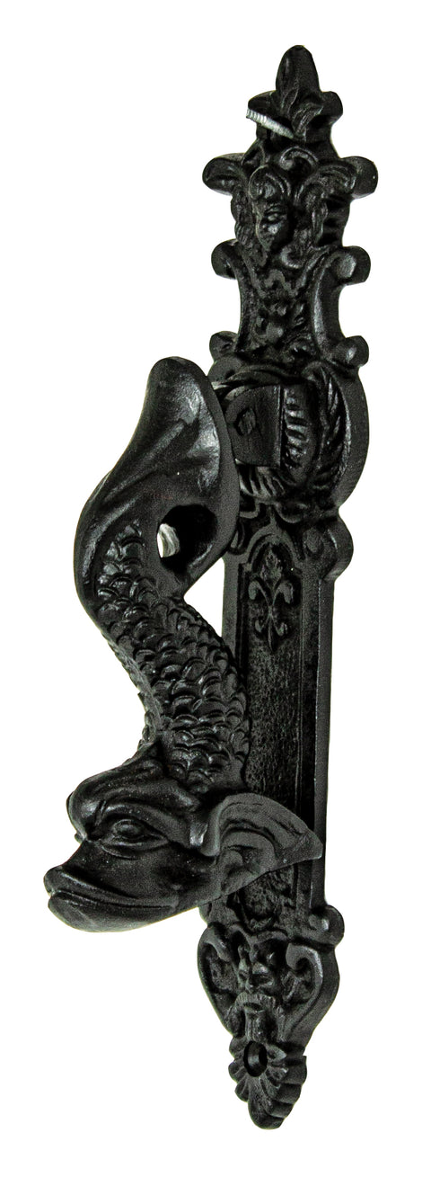 Dolphin Door Knocker Black