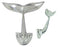 Silver Whale Tail