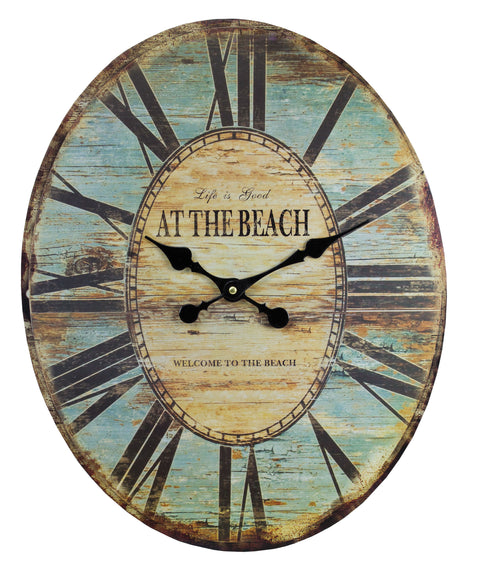 At The Beach Clock
