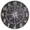 Compass Rose Clock
