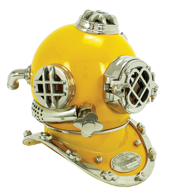 Yellow Divers Helmet