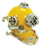 Yellow Divers Helmet