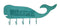Whale Key Holder