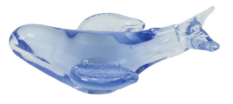 Blue Glass Dolphin