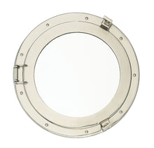 Load image into Gallery viewer, B-058 Nickel Porthole Mirror