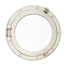 Load image into Gallery viewer, B-058 Nickel Porthole Mirror