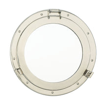Load image into Gallery viewer, B-058 Nickel Porthole Mirror