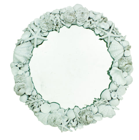 Shell Mirror - Resin