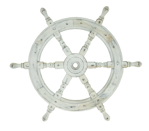 Ship Wheel Distressed
