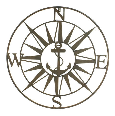 Anchor Compass Rose