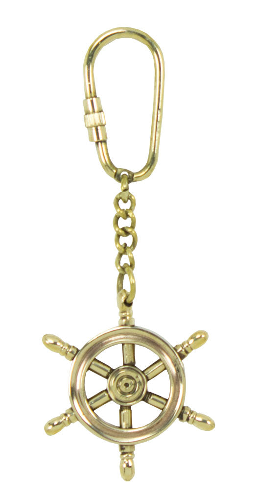 Ship Wheel Keychain