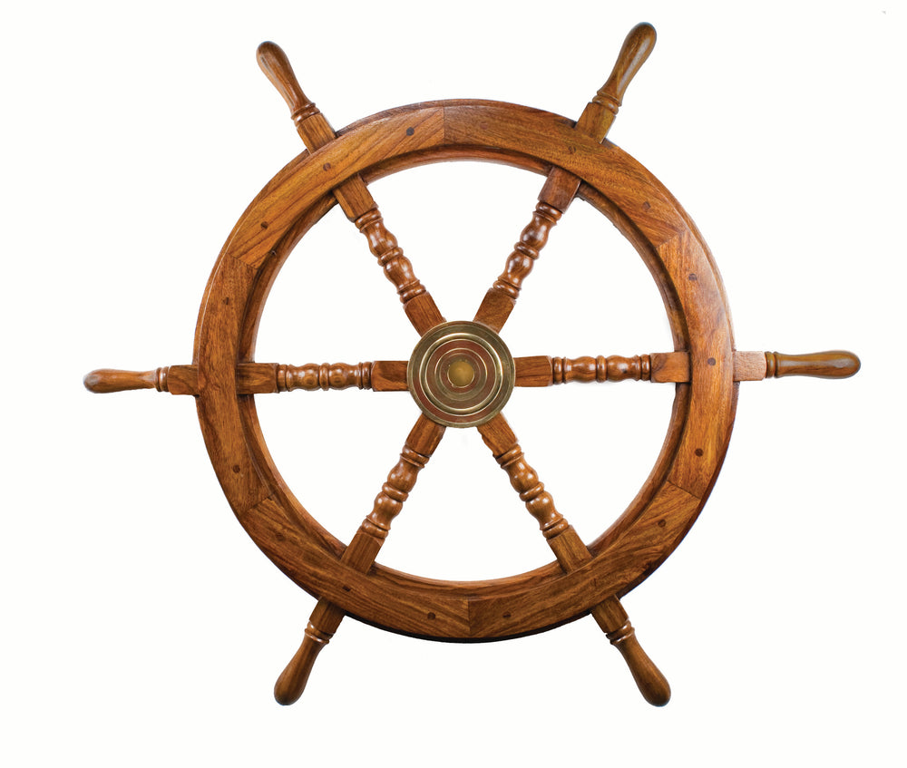 Wood Ship Wheel