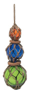 Set Of 3 Glass Buoys