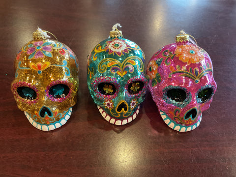 CG-0549 Sugar Skull Ornament