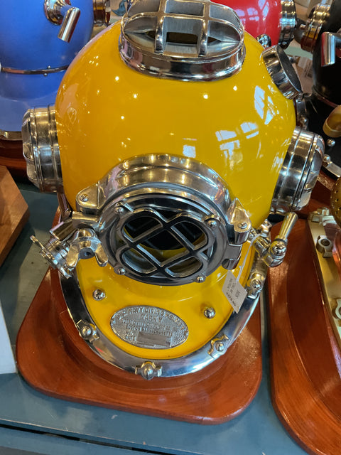 Divers Helmet Yellow