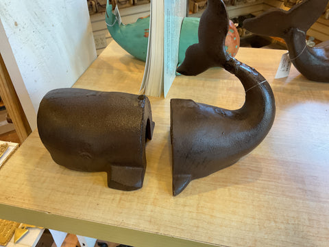 Whale Bookends