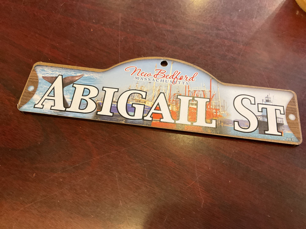 WSS103 ABIGAIL NB NAME PLATE