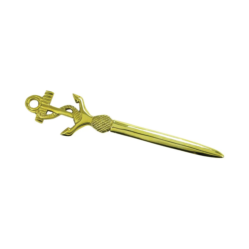 MB-1355 Anchor Letter Opener w/Felt Bag