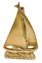 Brass Sailboat Door Knocker