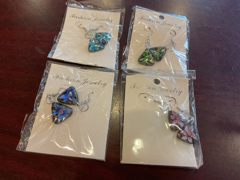 MUJ-1007 Flower earrings S/4