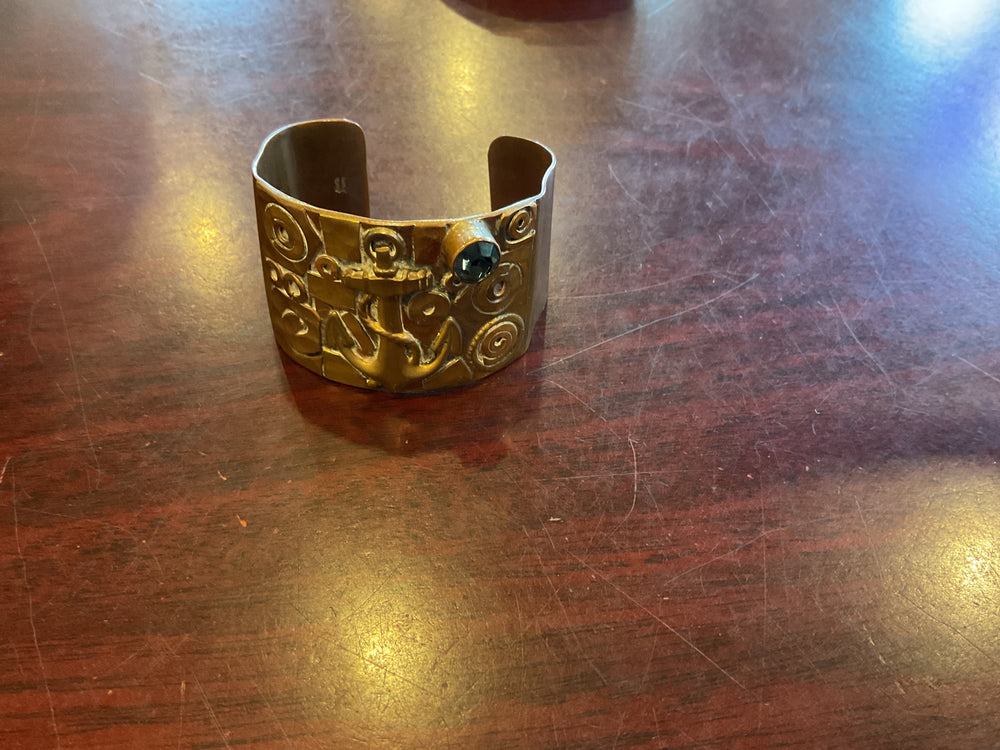 CB115MD ANCHOR CUFF BRACELET