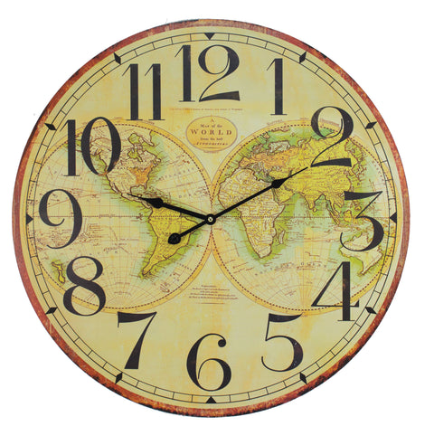 World Map Clock