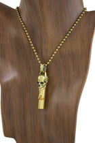 Skull Whistle With Chain