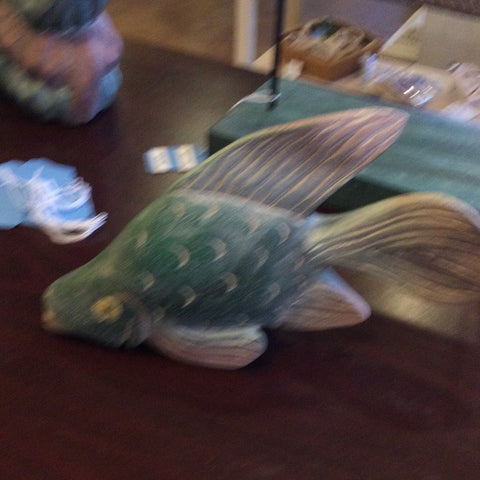 Small Wood Fish