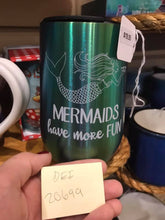 Load image into Gallery viewer, Mermaid Teal Thermos
