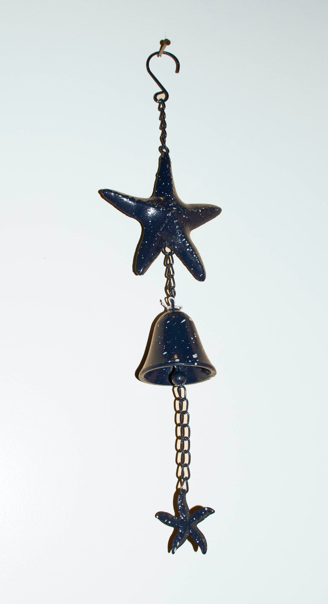 Blue Speckled Starfish Windchime