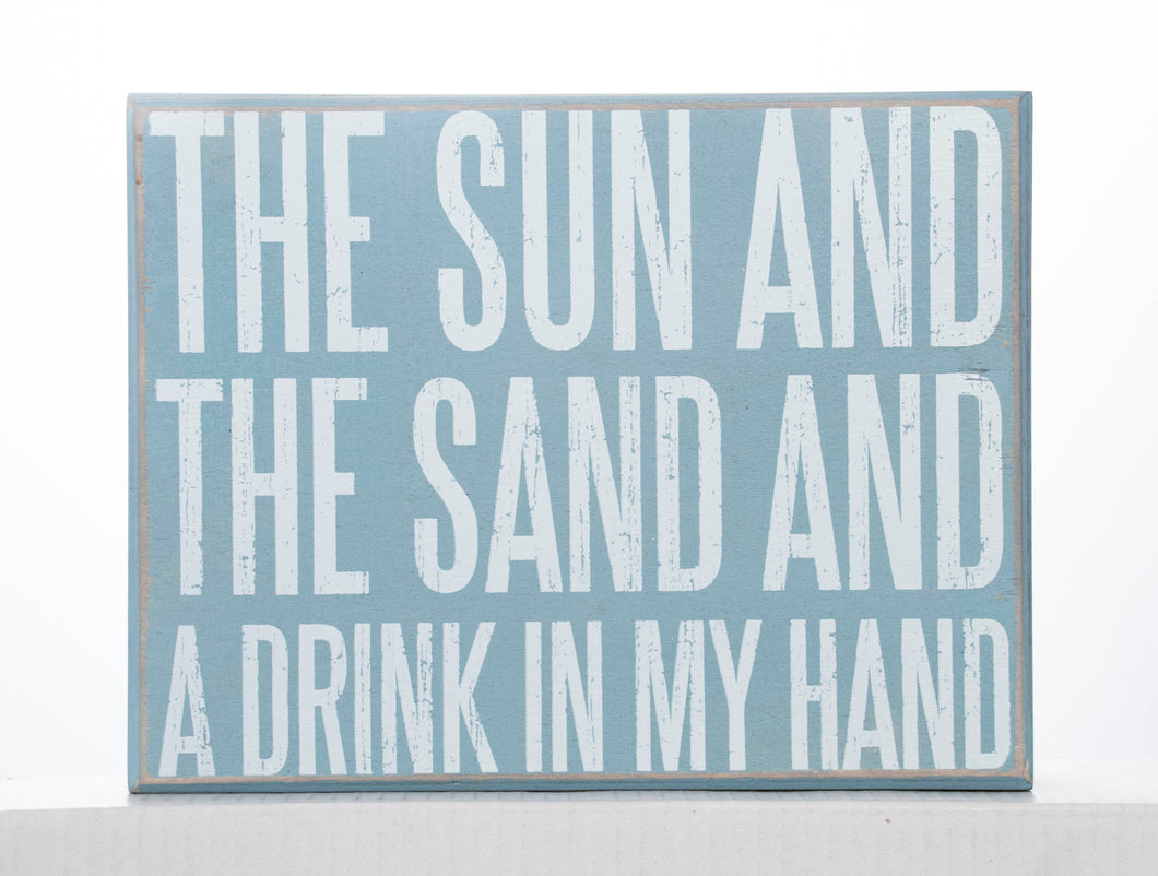 The Sun and The Sand - Sign