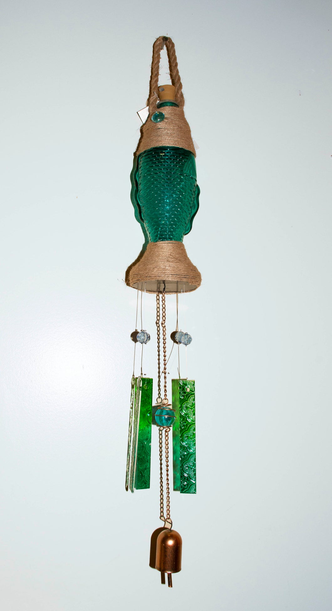 Solar Light Fish Bottle Chime