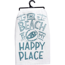 Load image into Gallery viewer, Happy Place Dish Towel
