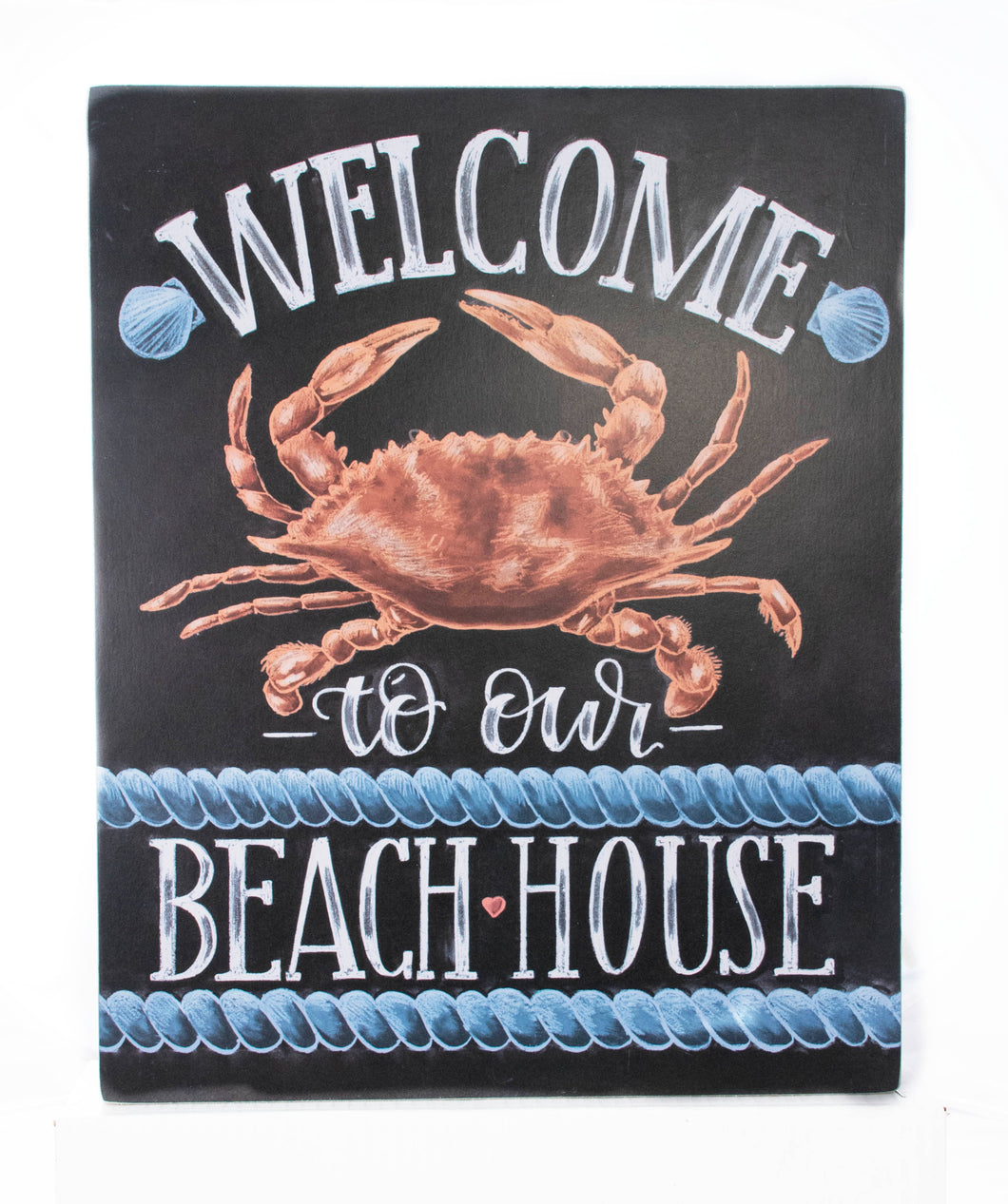 Welcome to our Beach House - Crab Sign