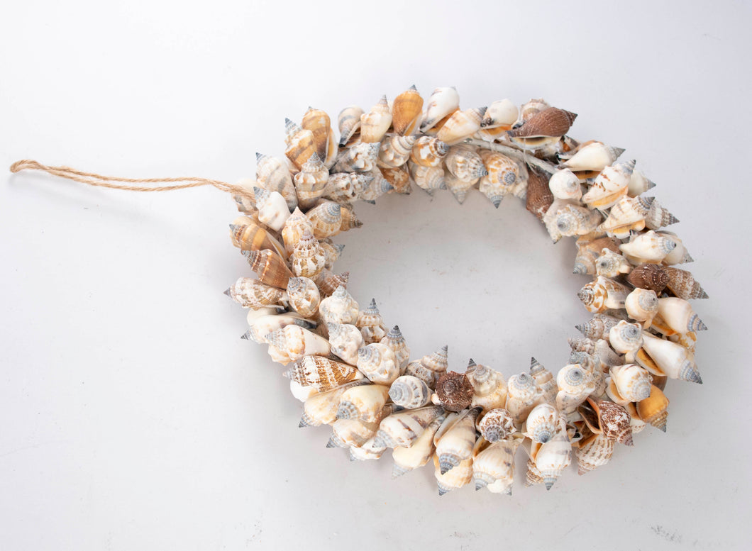 Brown Chula Shell Wreath