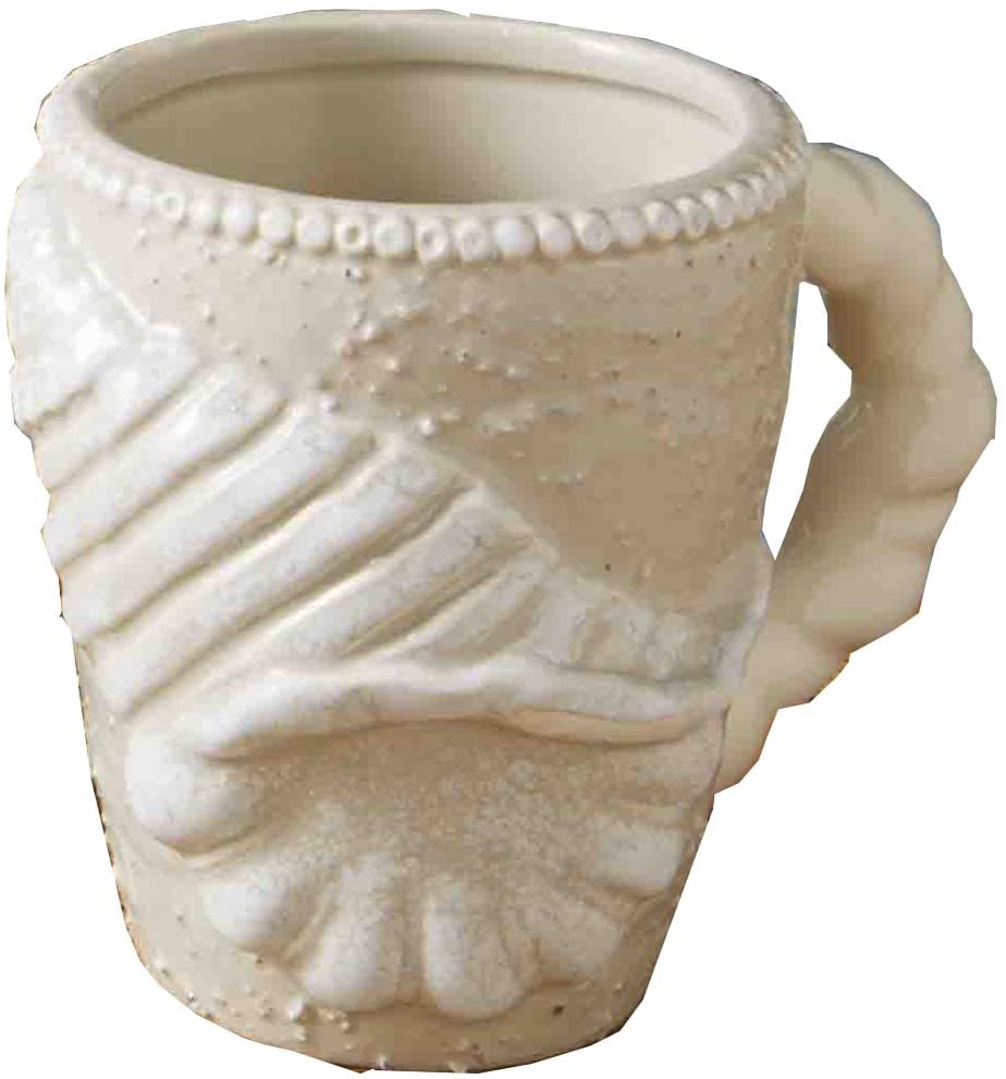 Conch Shell Embossed Sand - Mug