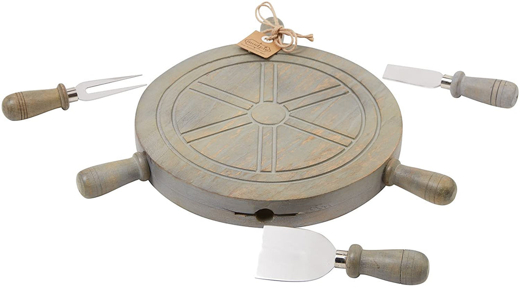 Ship Wheel Cheeseboard