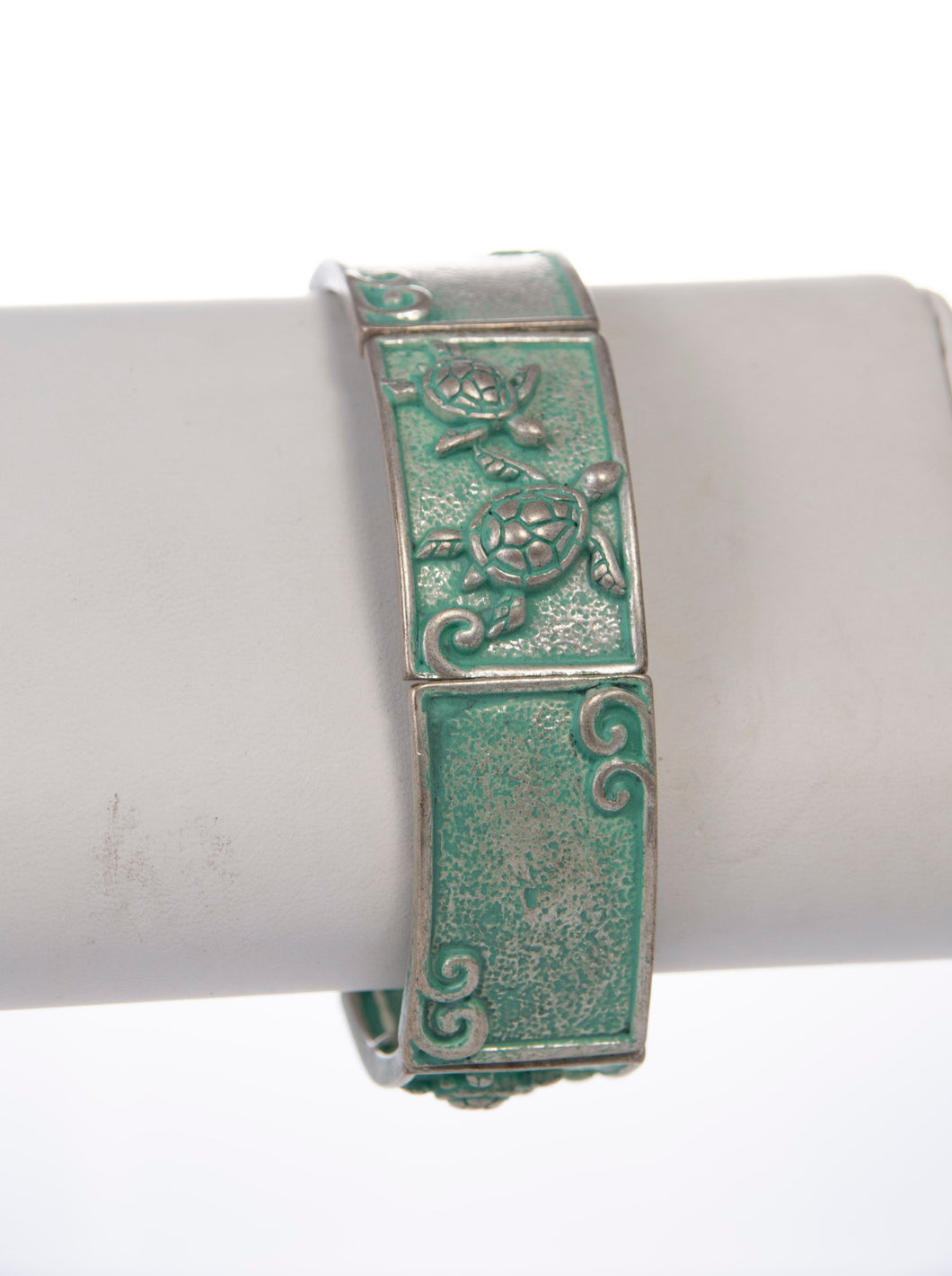 Turquoise Tone Turtle - Bracelet