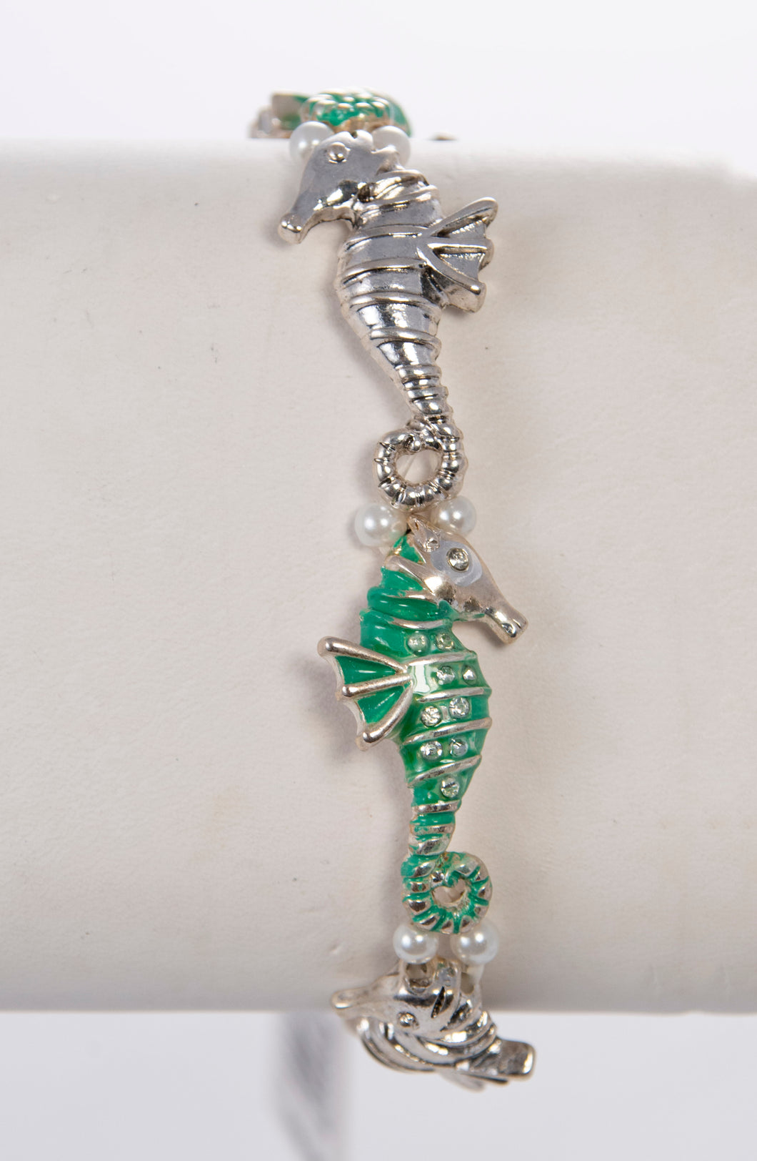 Aqua Seahorse - Bracelet