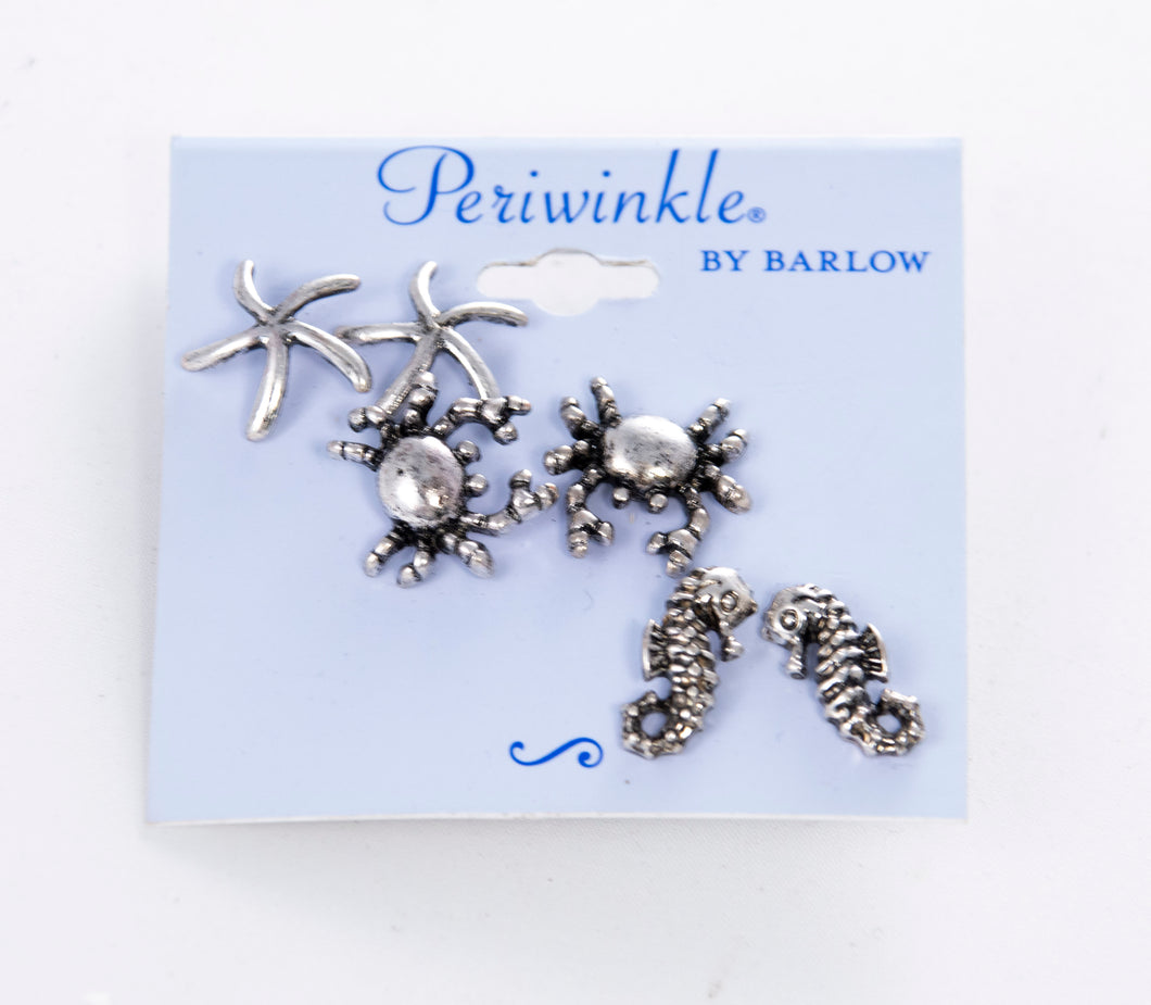 Sealife Trio Earrings