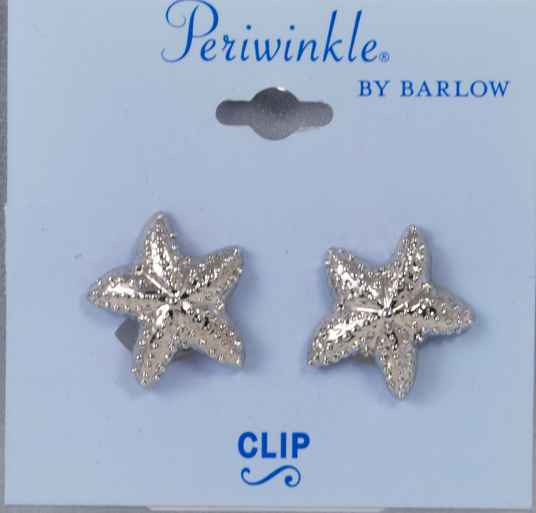 Starfish Clip Earrings