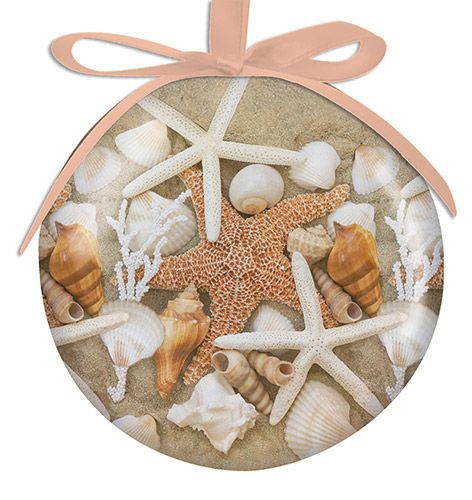 Beachwalk Ball Ornament