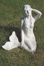 Load image into Gallery viewer, A-558 Large Cream Sitting Mermaid
