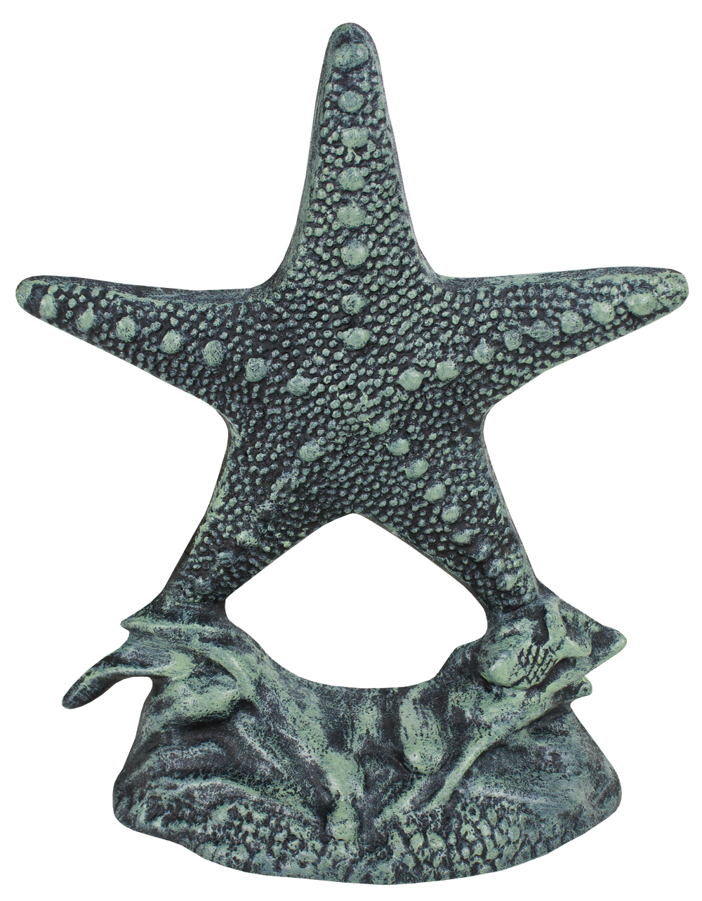 Verdigris Starfish Doorstop