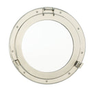 Nickel Porthole Mirror