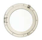 Nickel Porthole Mirror